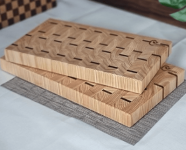 우드리아 친환경 수제 항균 고급 엔드그레인 캄포 편백 유칼립투스 월넛 원목 나무 도마