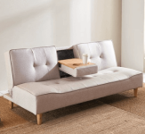 소파베드 1위 [삼익가구] 베르아 3인용 컵홀더 접이식 소파베드